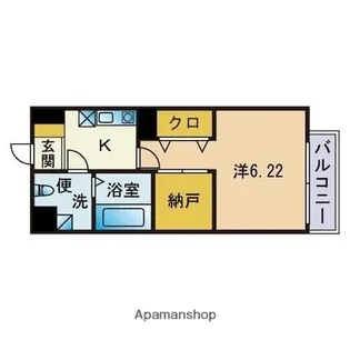 グランドヴィレッジ西公園【4階】の間取り