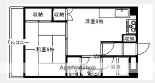 ワコウハイツ【5階】の間取り