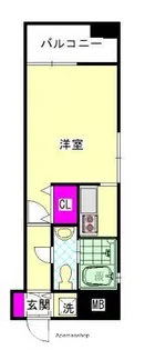 エステートモア博多公園通り【9階】の間取り