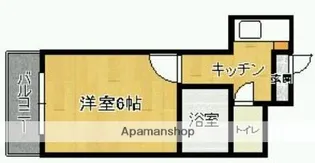 新日本パレス姪浜Ⅱ【2階】の間取り