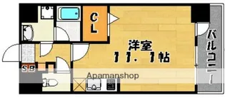 福岡県福岡市博多区美野島1丁目【マンション】の間取り