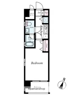ピュアドームエスパリエ博多【2階】の間取り