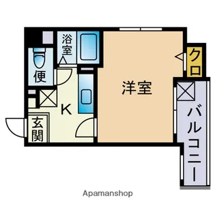 サンマリーナ【6階】の間取り