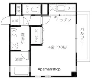 大濠ルッソ【2階】の間取り