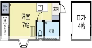 ミルネージュマキ【2階】の間取り