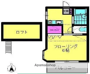 次郎丸コーポ【1階】の間取り
