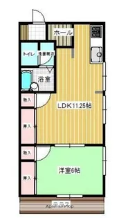 パークサイドハイム【2階】の間取り