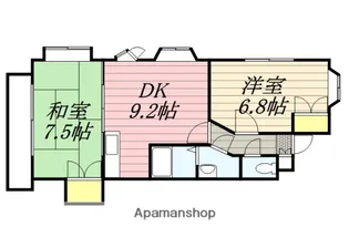 メゾン・ド・ユリカ【2階】の間取り