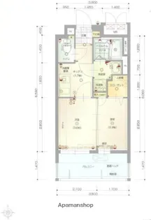 グランフォーレ西公園アネックス【7階】の間取り