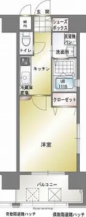 エンクレスト博多駅南Ⅱ【11階】の間取り