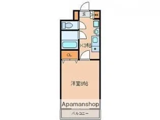 アーサーコート大濠【3階】の間取り