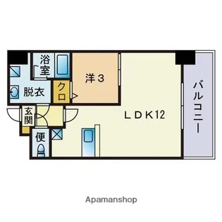MAIZURU BAY MID SQUARE【4階】の間取り