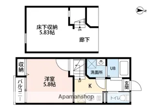EFIL−DⅡ【1階】の間取り
