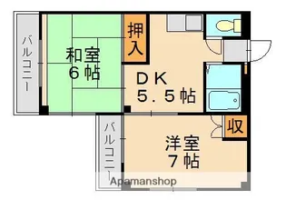 シャトレ・ペルニチェ【3階】の間取り