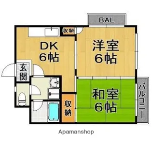 友泉丸一ビル【3階】の間取り