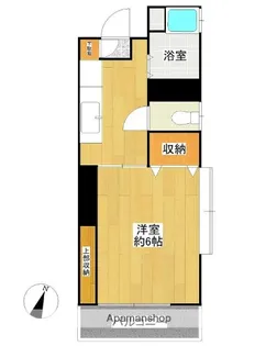 コーポ大空【1階】の間取り