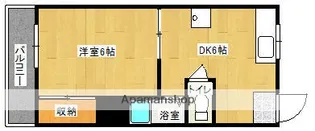 エスポワール大橋【3階】の間取り