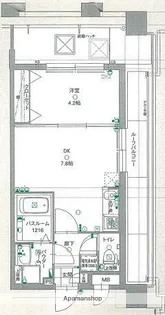 赤坂ランドマークタワー【13階】の間取り
