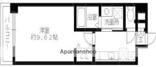 ラピスラズリ桜坂【1階】の間取り