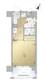 アソシアグロッツォ薬院大通り【10階】の間取り