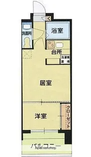 エステート・モア・シャトー薬院【5階】の間取り