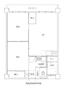 金定ビル【4階】の間取り