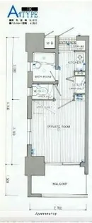 朝日プラザ博多Ⅵ【7階】の間取り