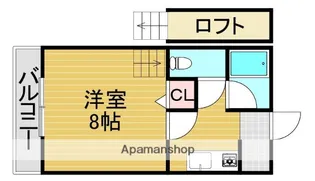 エリーレンス城南【1階】の間取り