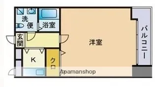 エステートモア長尾【3階】の間取り