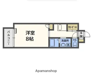 エンポリアム長尾【2階】の間取り