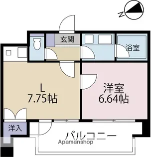 セラ藤崎【7階】の間取り