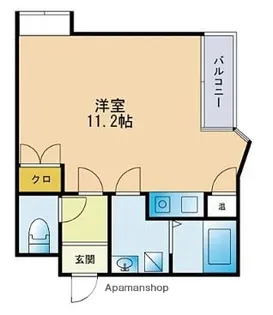 コートヴィラ・サヌイ【2階】の間取り