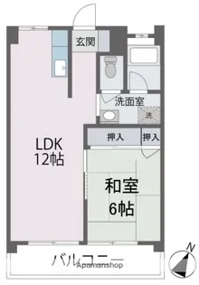 メゾン住吉【9階】の間取り