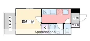 ハートマンション【5階】の間取り
