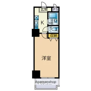 ビジネス・ワン美野島【5階】の間取り