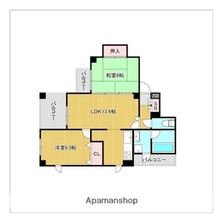 D.Iビル【4階】の間取り