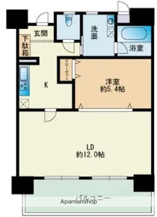 福岡県福岡市西区姪浜駅南2丁目【マンション】の間取り