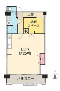 鳥飼リバーハイツ【7階】の間取り