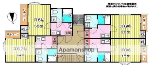 ピュア別府七番館【1階】の間取り