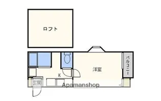 ピュア別府南伍番館【1階】の間取り