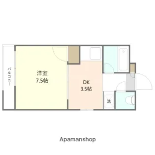 ユースフル青柳【3階】の間取り