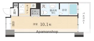 ルネッサンス21赤坂けやき通り【7階】の間取り
