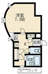 テイク高宮【3階】の間取り