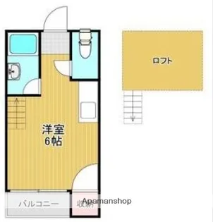 マリナヒルズ姪浜【2階】の間取り