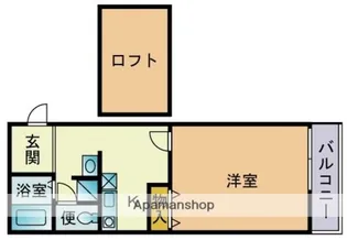 メゾン・グラシアⅠ【1階】の間取り