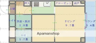 生の松原MIYOSHIビル【1階】の間取り