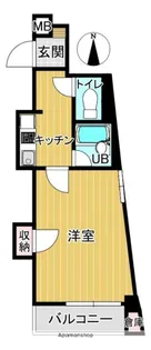 ラフィーヌ薬院【2階】の間取り