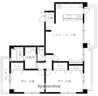 TYビル【4階】の間取り