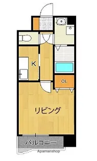 レブリアント賀茂(旧クリアネス賀茂)【4階】の間取り