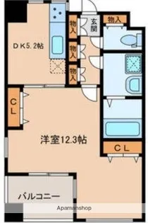 クレアセンターマーク【2階】の間取り